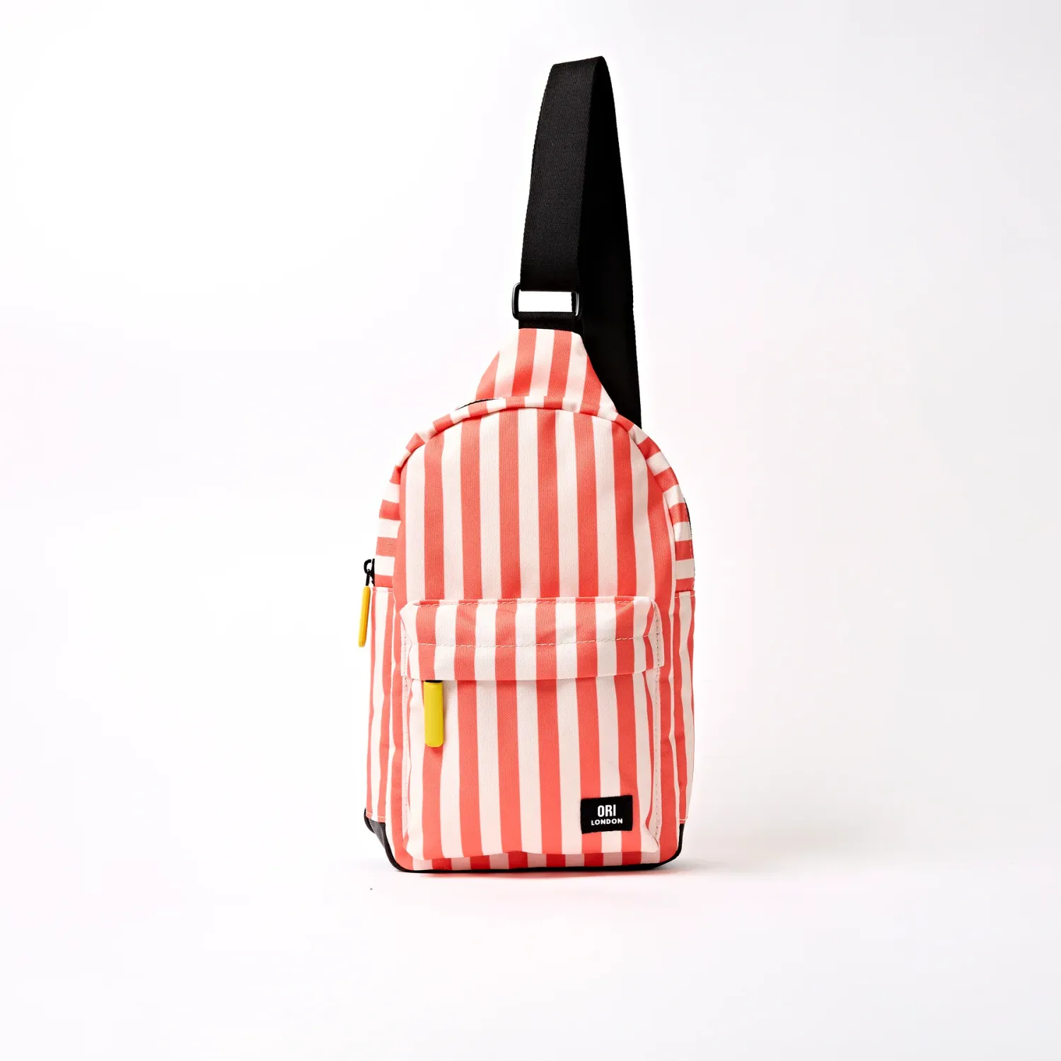 ORI London Willesden Bag In Coral Stripe