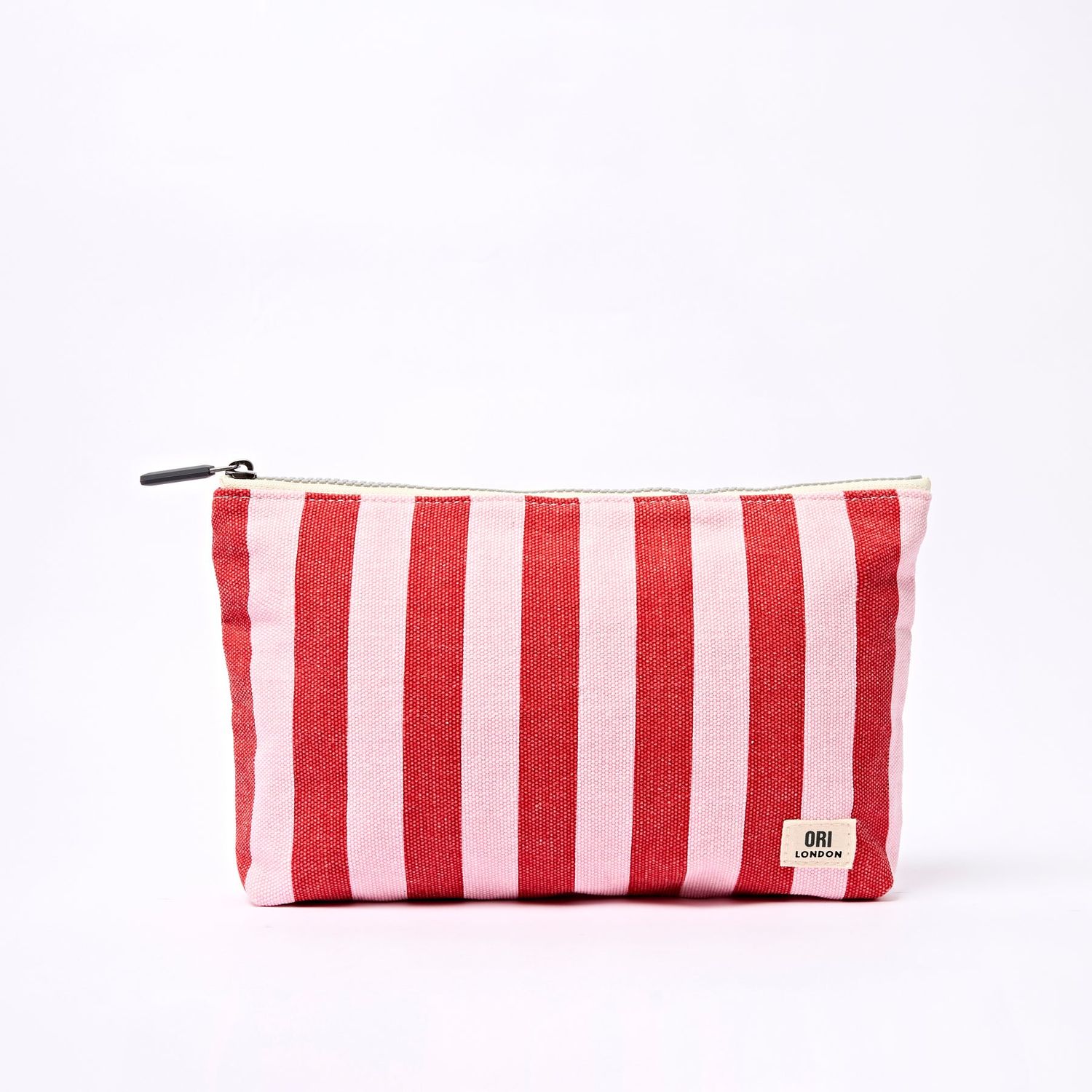 ORI Maida Vale Pouch In Strawberry Stripe