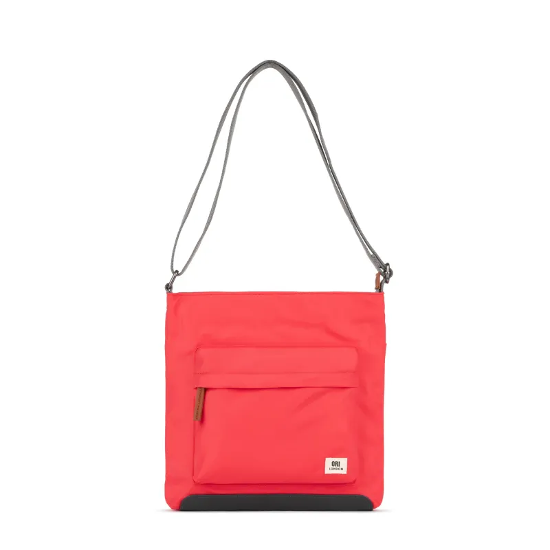 ORI London Kennington Crossbody Bag In Poppy Medium