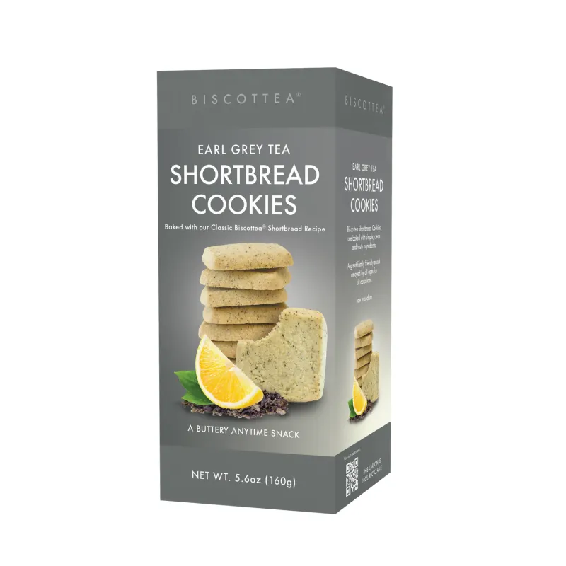 Biscottea Earl Grey Shortbread Cookies