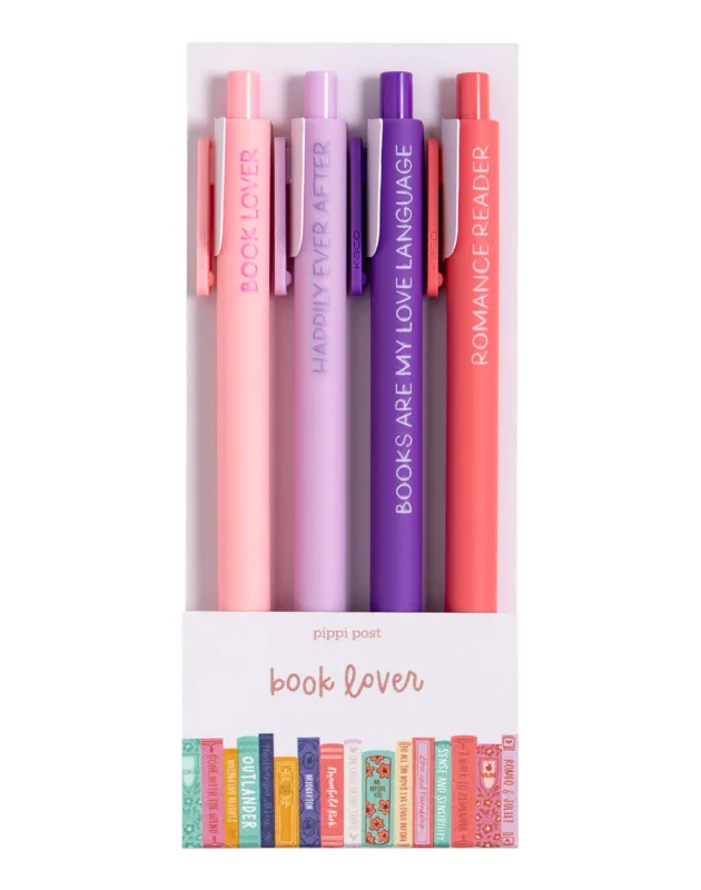 Book Lover Gel Pen Set