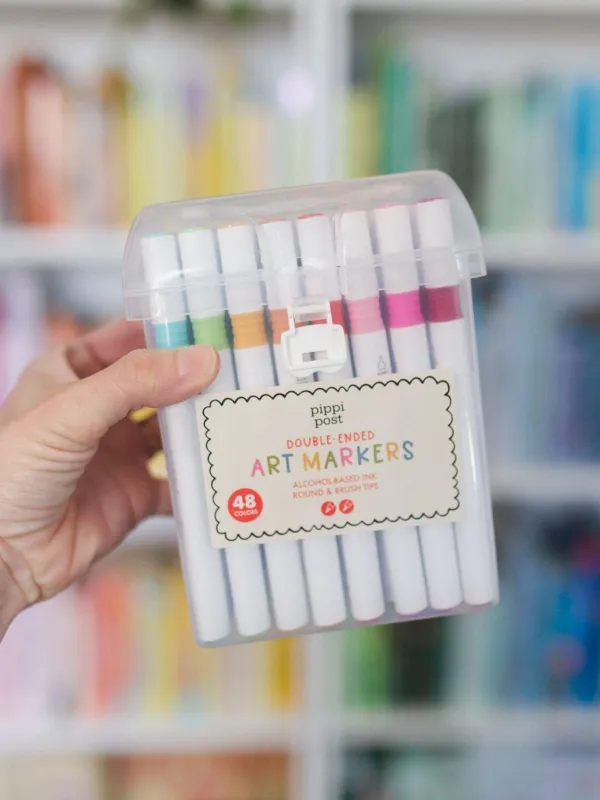 Double Ended Art Markers 48 Count