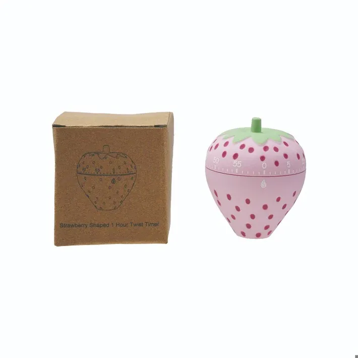 Strawberry Shaped 1 Hour Twist Timer