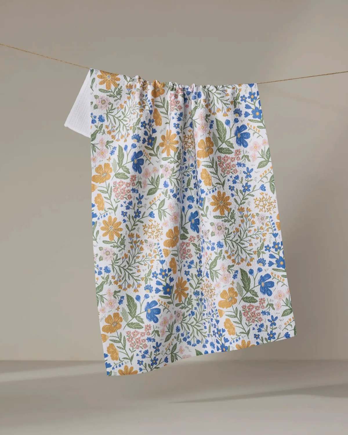 Geometry Tea Towel Cottage Meadow Pastel