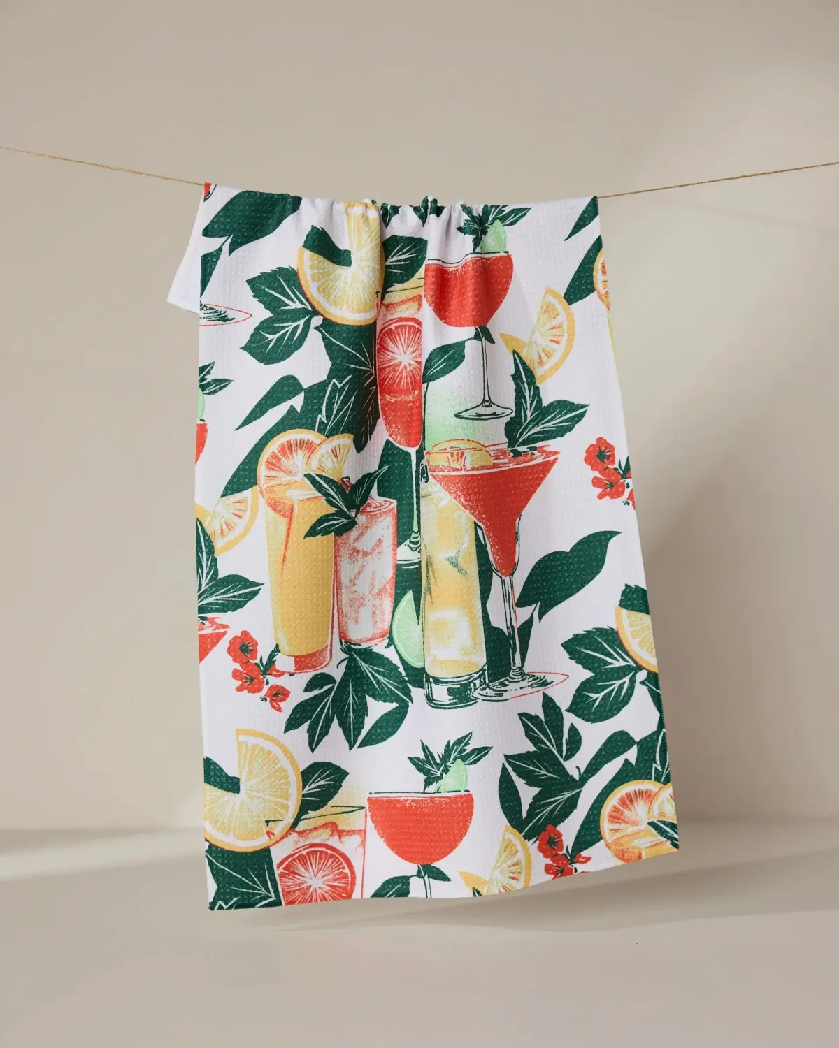 Geometry Tea Towel Summer Refreshments
