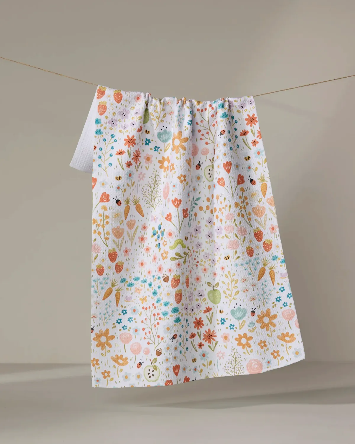 Geometry Tea Towel Honeybee Heaven