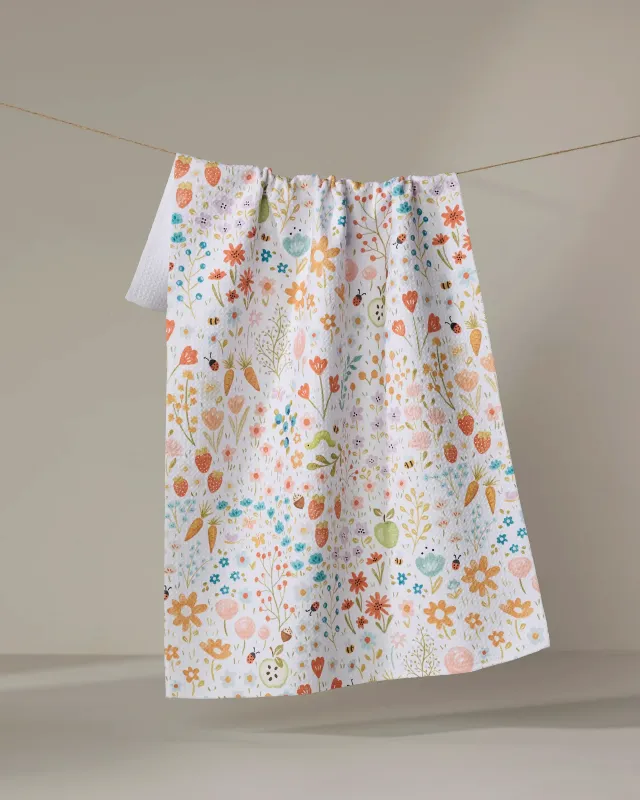 Geometry Tea Towel Honeybee Heaven