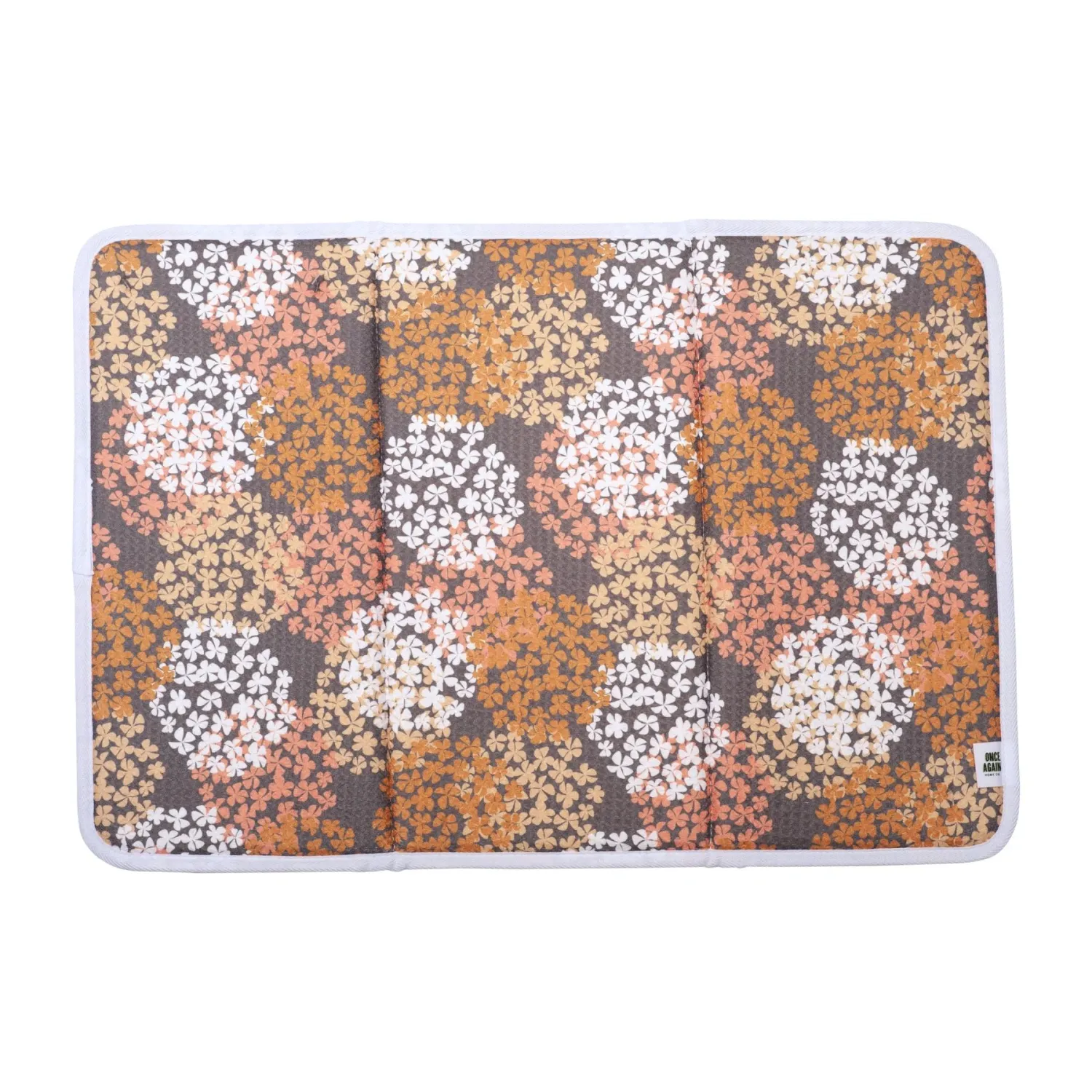 Oversized Anywhere Drying Mat 16" x 24" Hydrangea Grey