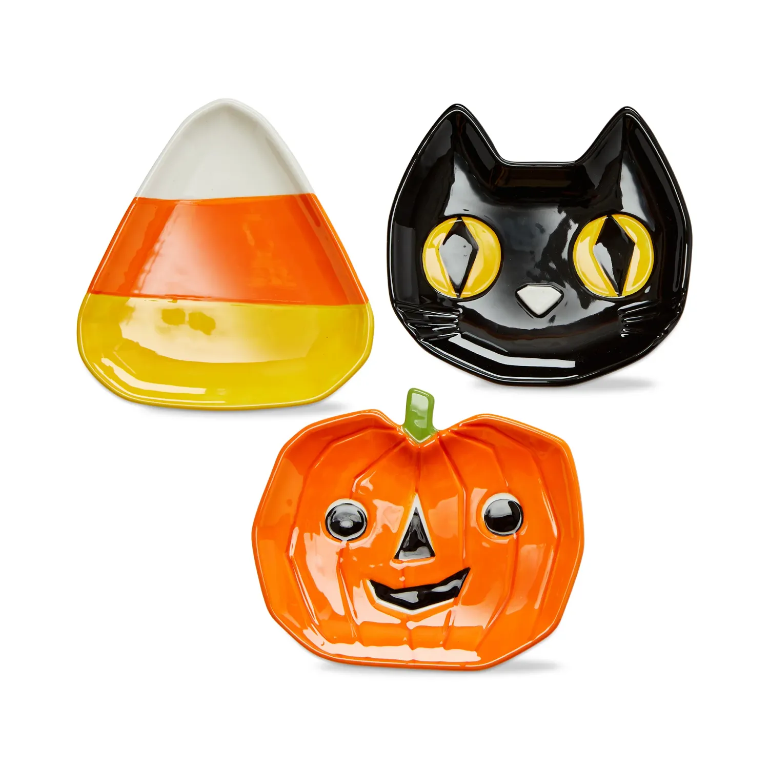 Appetizer Plate Boo Crew Candy Corn