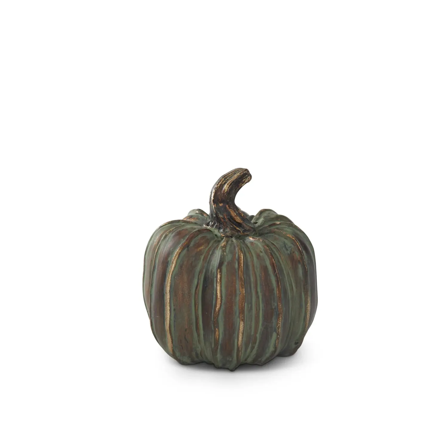 Patina Copper Filler Pumpkin Tall