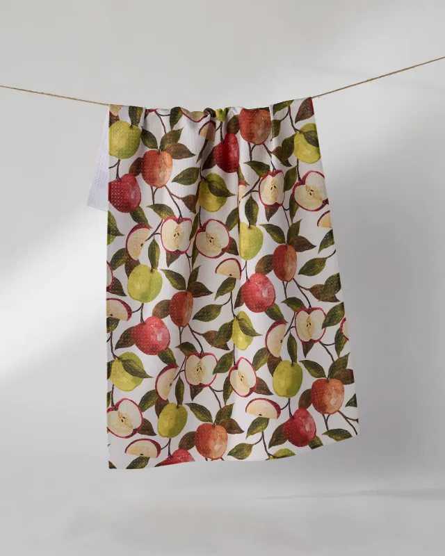 Geometry Tea Towel Honeycrisp