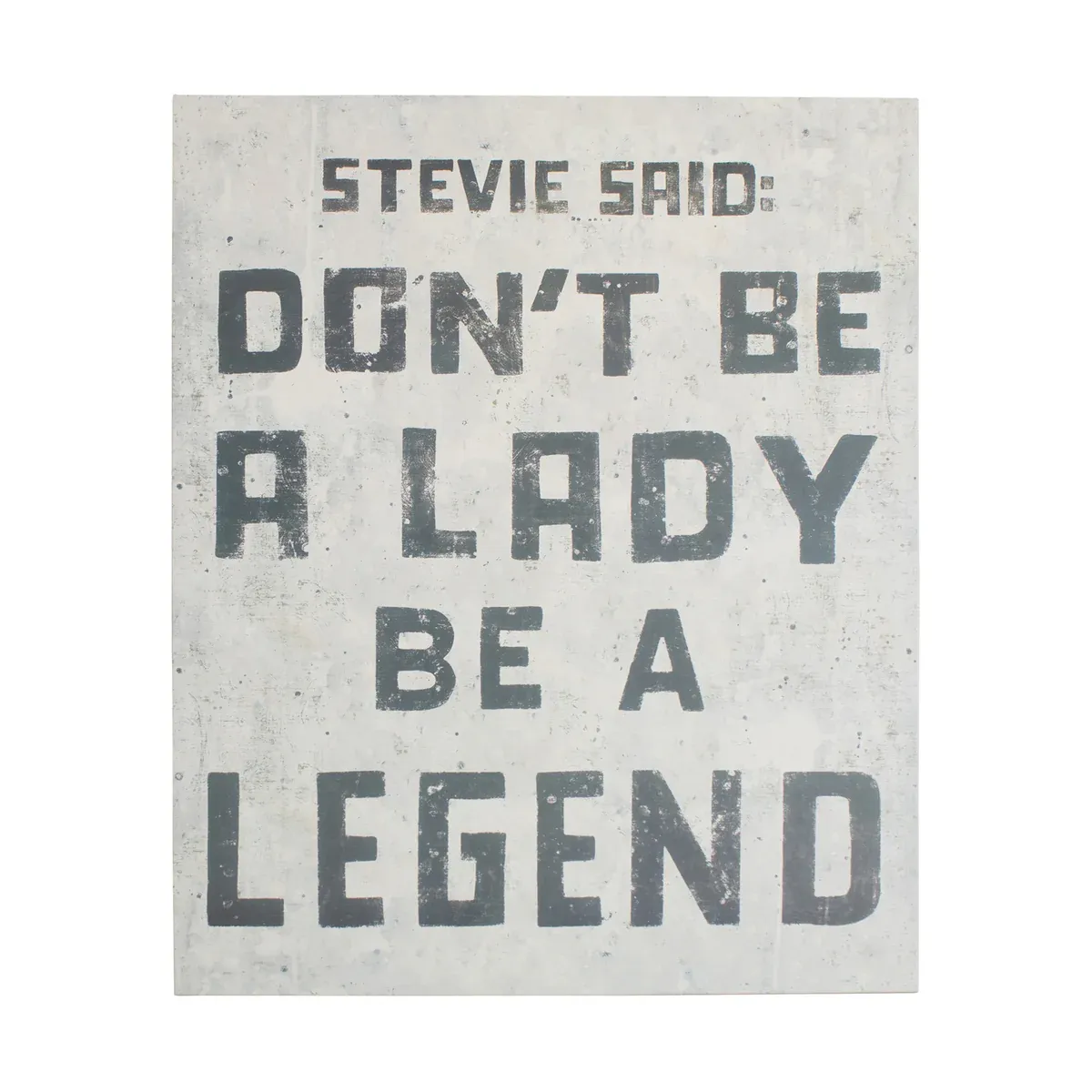 Art Poster Stevie Said 12" x 16"
