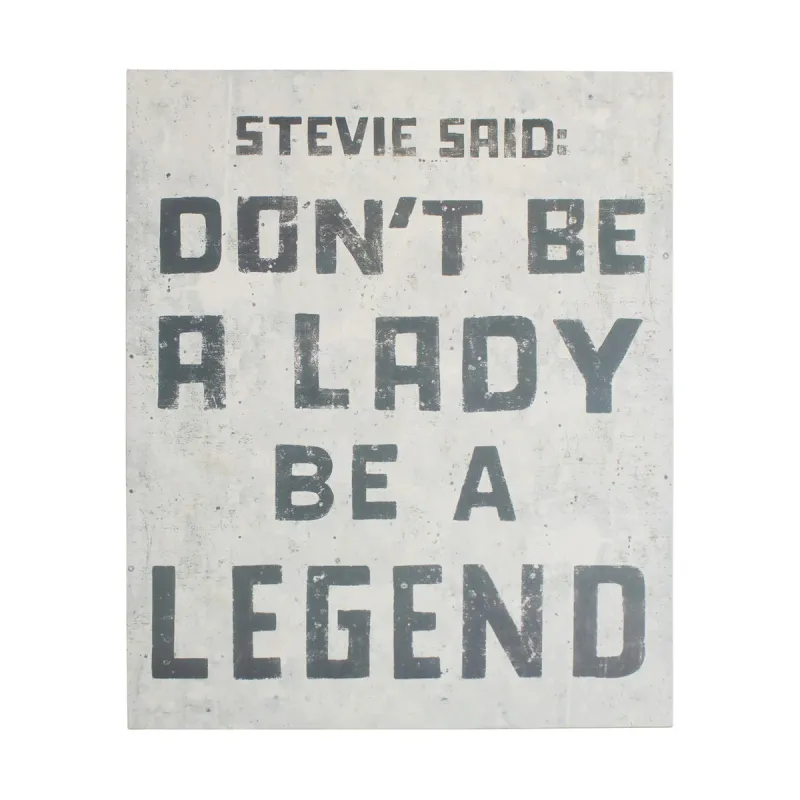 Art Poster Stevie Said 12" x 16"
