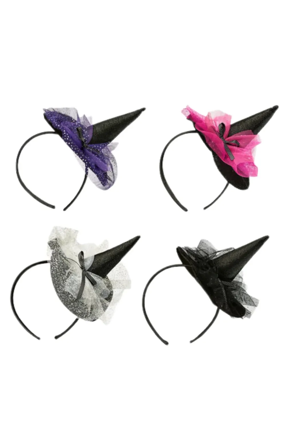 Witches Hat Headband In Black