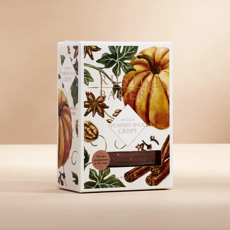 Box Of Artisan Crisps In Pumpkin Spice 5oz