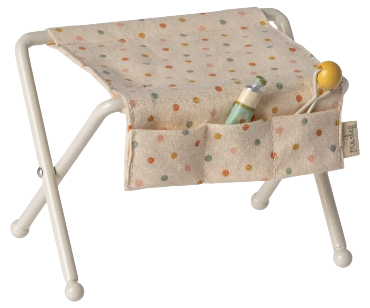 Maileg Mouse Nursery Table In Off White