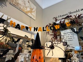 Handmade Wool Felt Happy Halloween Garland