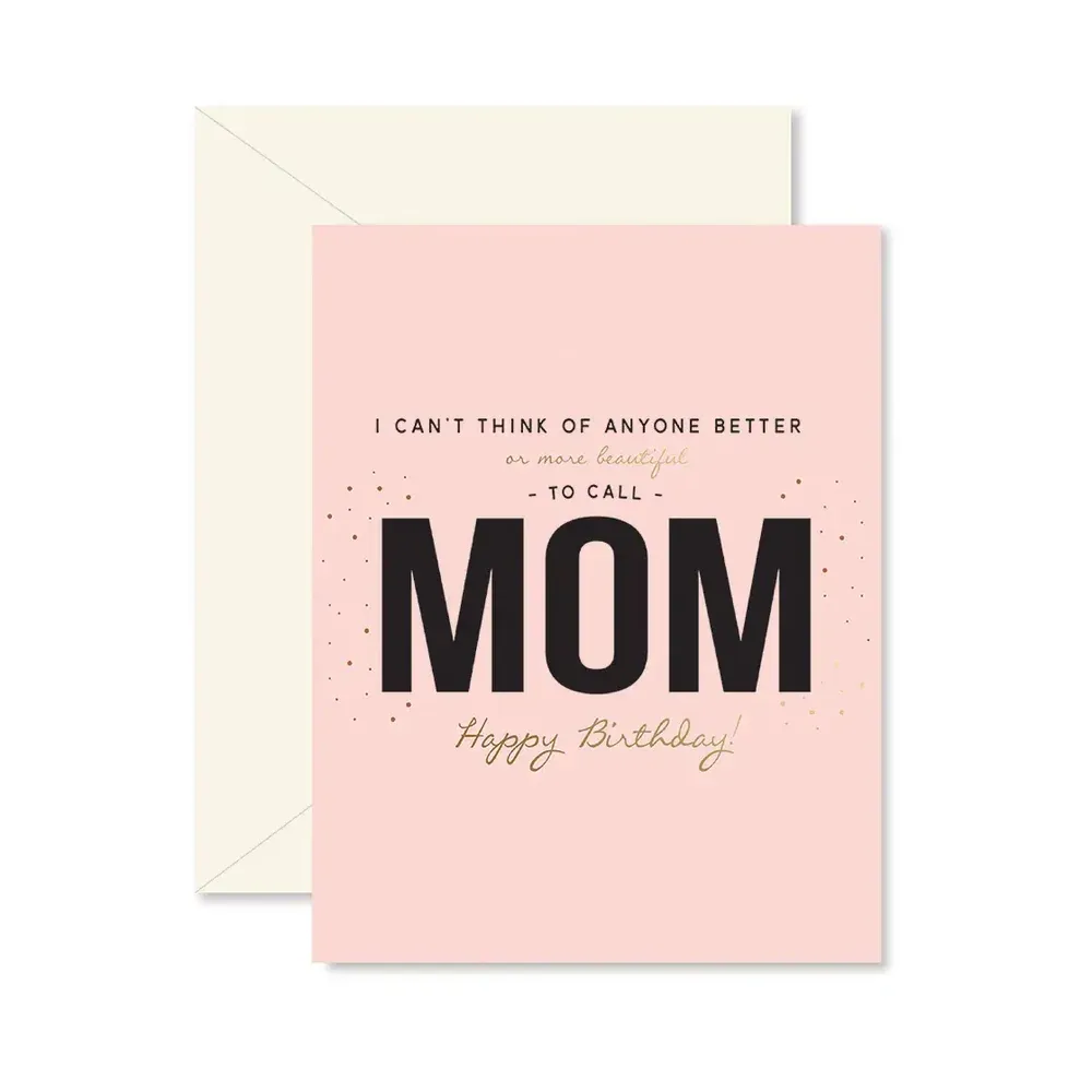 Card Beautiful Mom Birthday