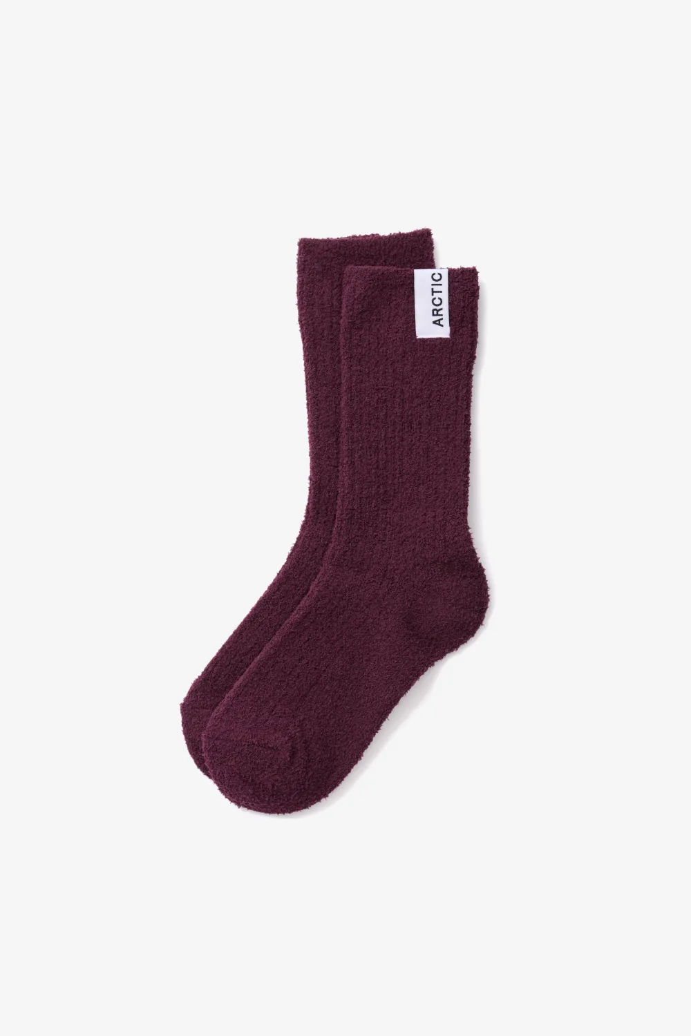 Arctic Fox &amp; Co. Womens One Size The Cosy Socks In Cherry Lacquer