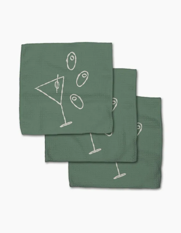 Geometry Mini Towel Shaken Not Stirred