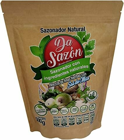 Da Sazón Sazonador Vegetal Sin Grasa Animal (Antes Lemi-Sano) 500 gr.