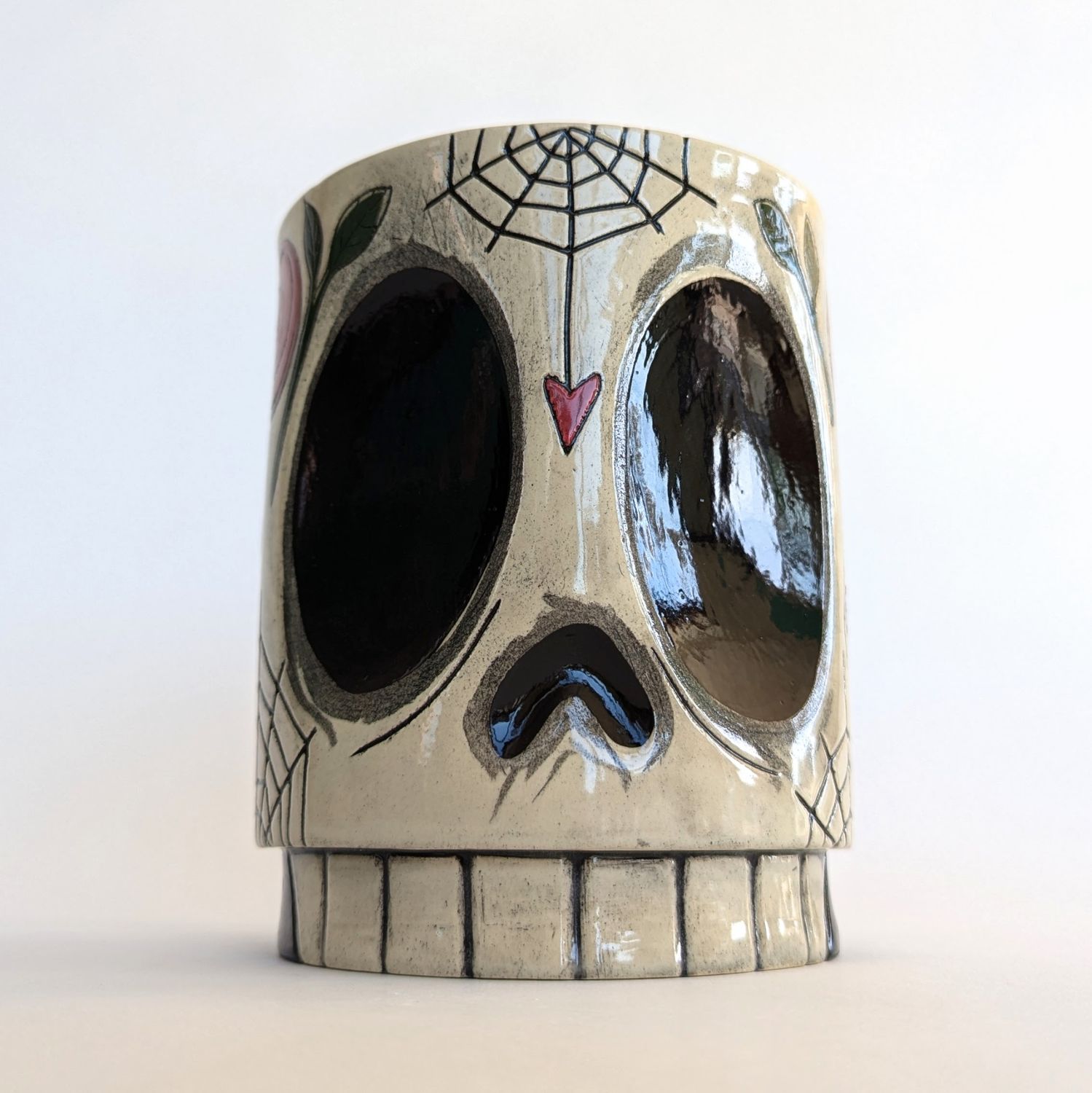 Day of the Dead Planter (Roses)