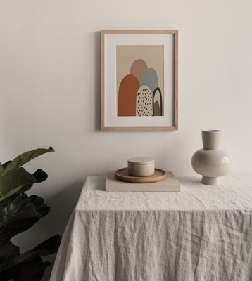 Hills ( Portrait) Print