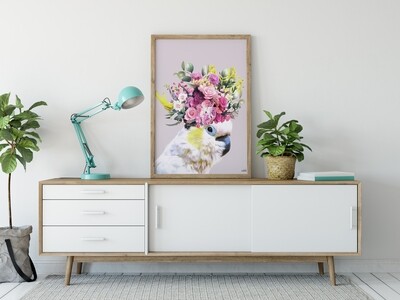 Pretty cockatoo Print