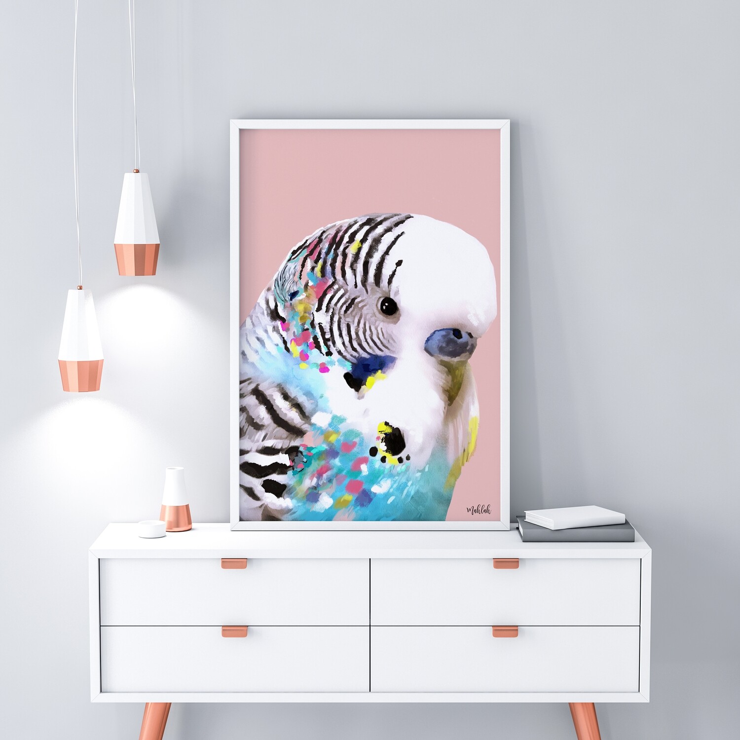 Budgie Print