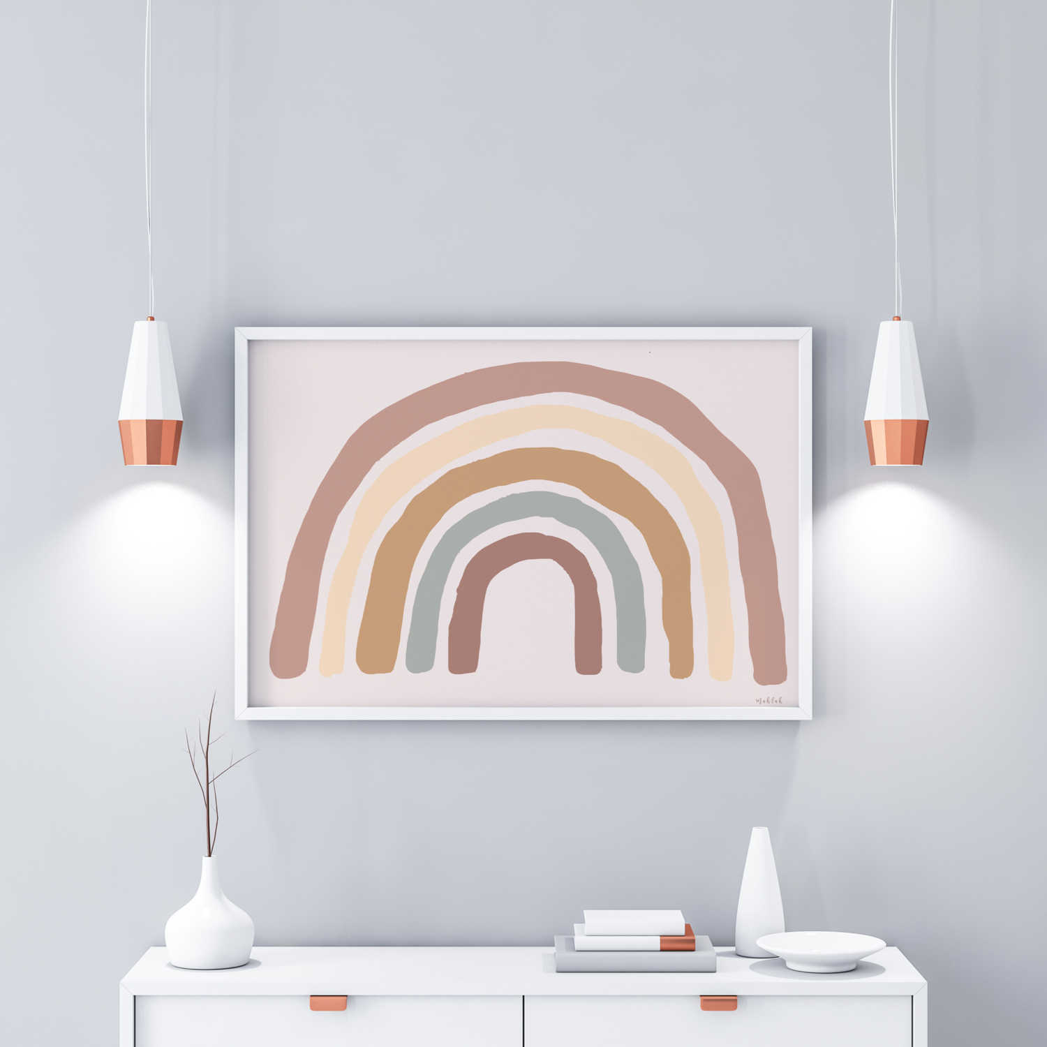 Rainbow (landscape) Print