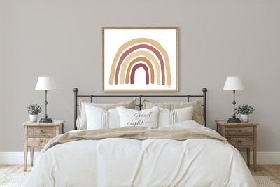 Rainbow Kombi landscape Print