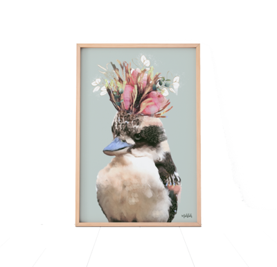 kookaburra Queen Print