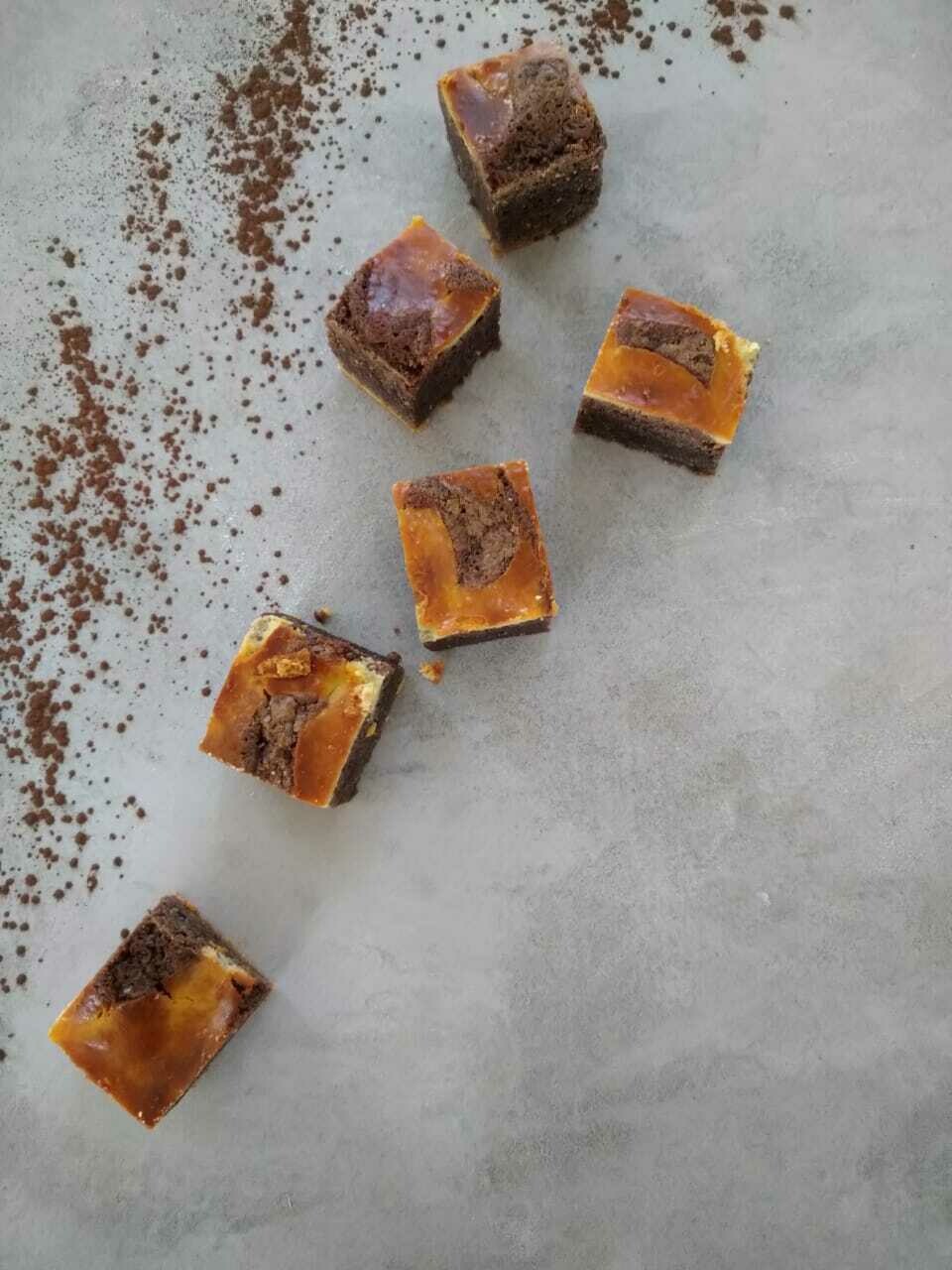 The lady boss dark chocolate and cream cheese brownies The lady boss dark chocolate and cream cheese brownies