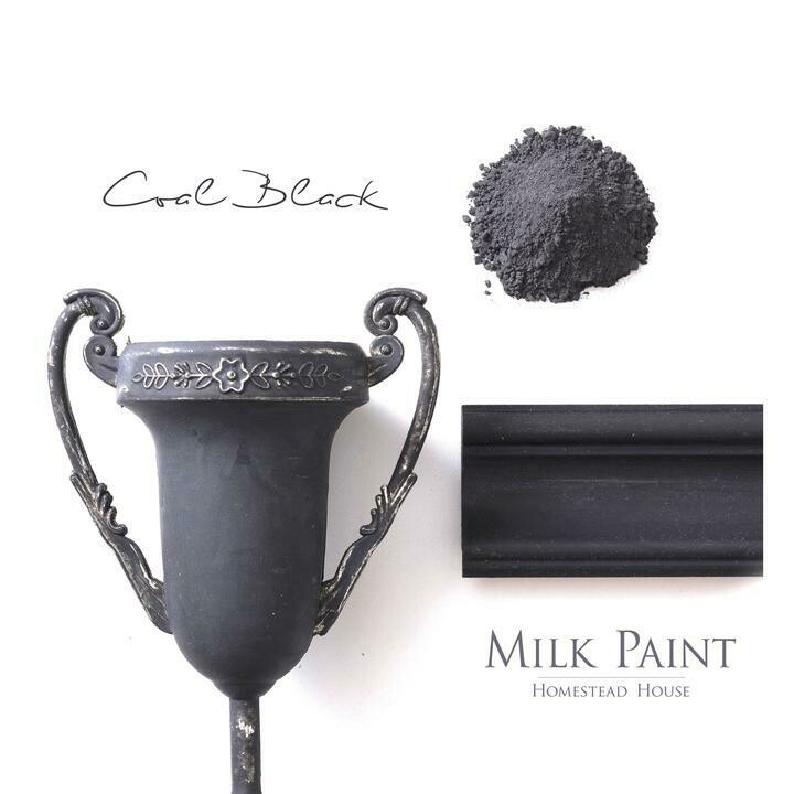 Milk Paint Coal Black (Makes 1 Quart)
