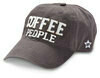 Coffee People/ Dark Gray Adj Hat  20