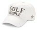 Golf People White Hat