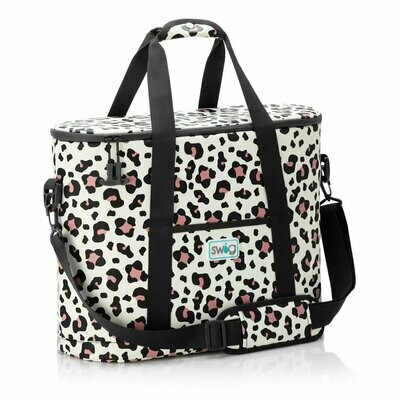 Swig Cooli Family Cooler Tote Luxy Leopard 21
