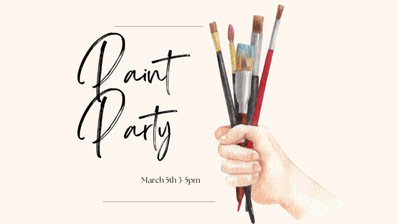 March Paint Party