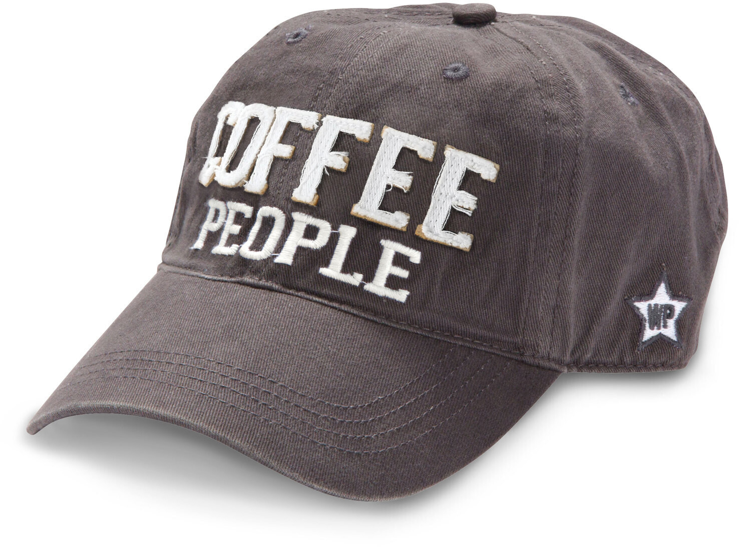 Coffee People/ Dark Gray Adj Hat 20