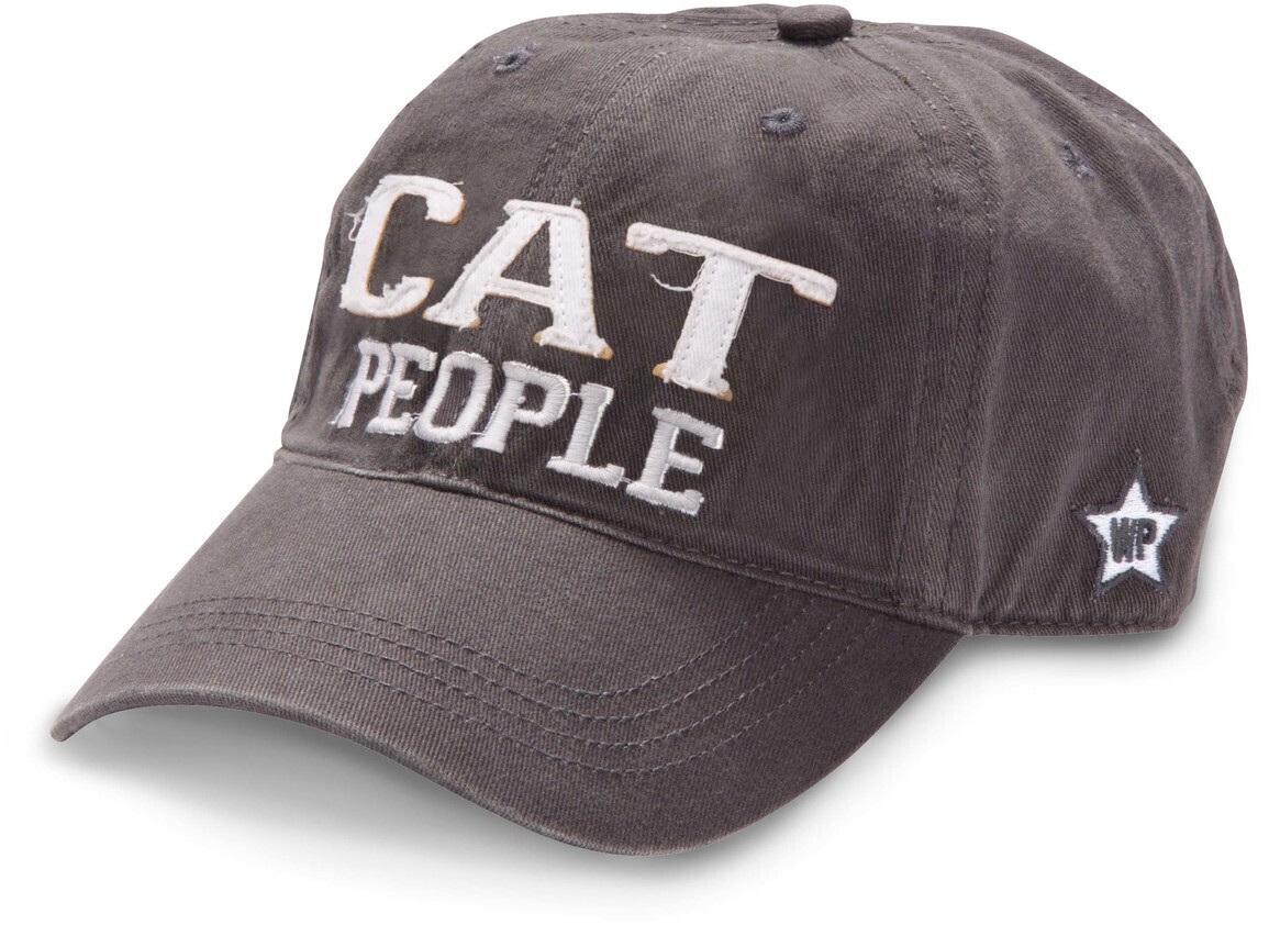 Cat People/ Dark Gray Adj Hat 22