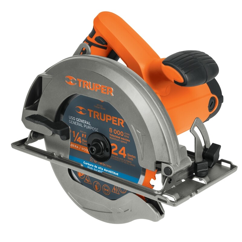SIERRA CIRCULAR TRUPER, 7-1/4&quot;, 1500 W