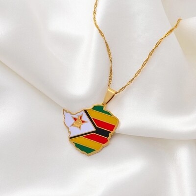 Zimbabwe Coloured Flag