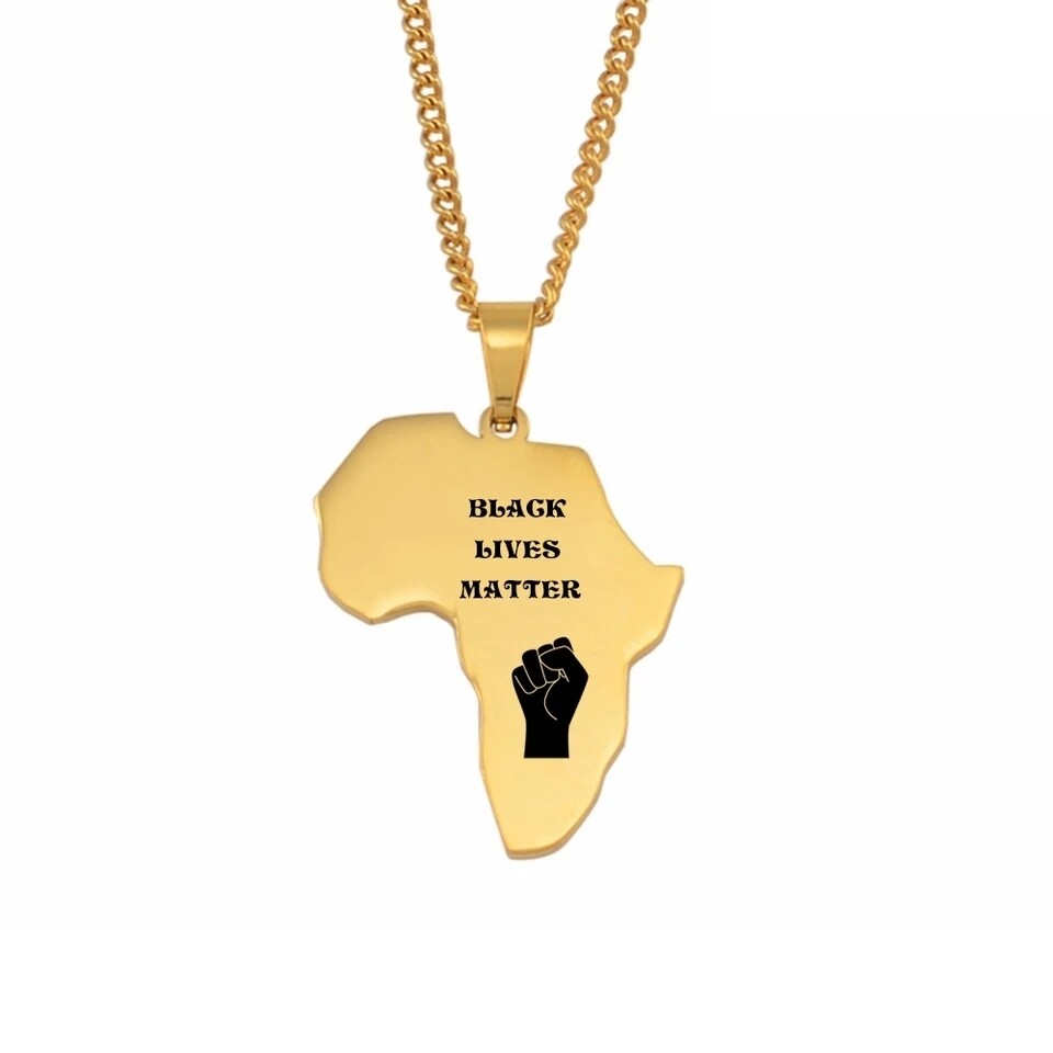 Black Lives Matter Africa Map