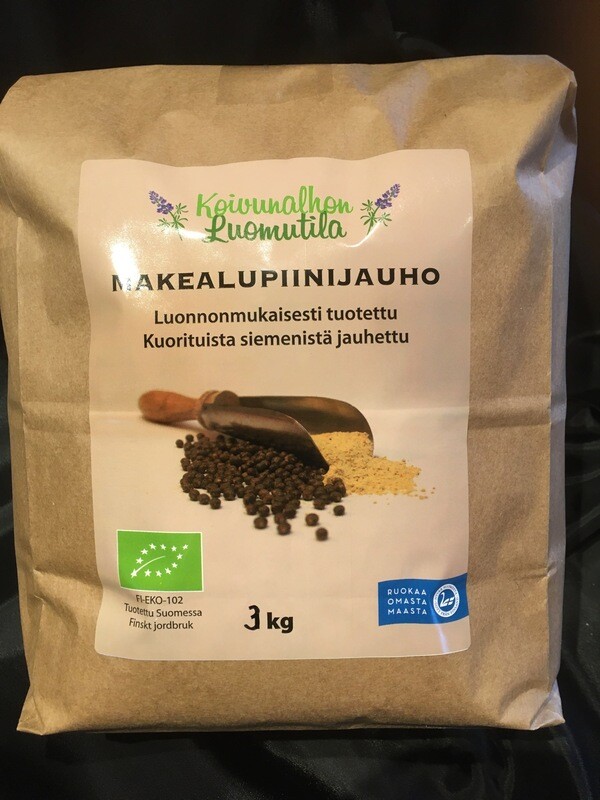 Lupiinijauho 3 kg
