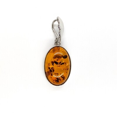 Pendant with Baltic amber