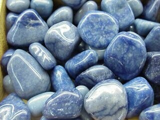 BLAUQUARZ (Trommelstein)