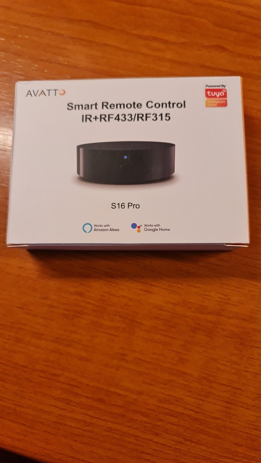 AVATTO RF433 RF315 vezeték nélküli Tuya Wifi IR RF univerzális távirányító