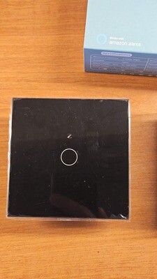 SMATRUL Tuya Eu Zigbee okos, érintésérzékeny világítás kapcsoló. Csak fázissal, nem szükséges kondenzátor a használatához. 1 áramkörös. (fekete) SMATRUL Tuya Eu Zigbee okos, érintésérzékeny világítás kapcsoló. Csak fázissal, nem szükséges kondenzátor a használatához. 1 áramkörös. (fekete)