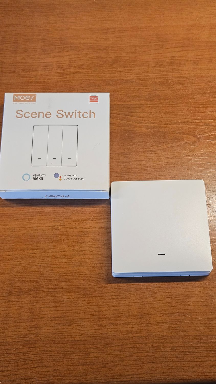 Zigbee vezetéknélküli okos kapcsoló (1 kapcsolós) beltéri használatra Zigbee vezetéknélküli okos kapcsoló (1 kapcsolós) beltéri használatra