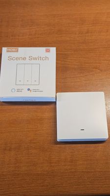 Zigbee vezetéknélküli okos kapcsoló (1 kapcsolós) beltéri használatra Zigbee vezetéknélküli okos kapcsoló (1 kapcsolós) beltéri használatra